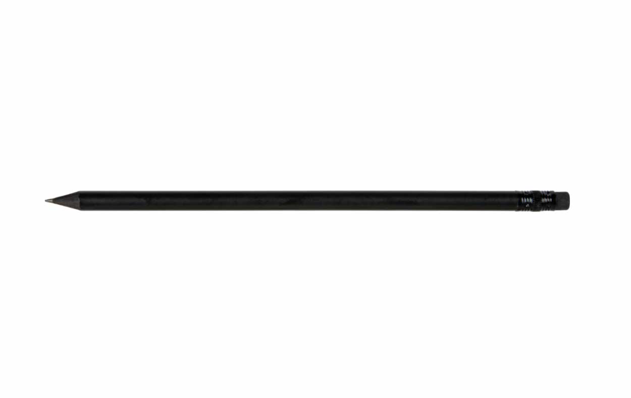 all black pencil