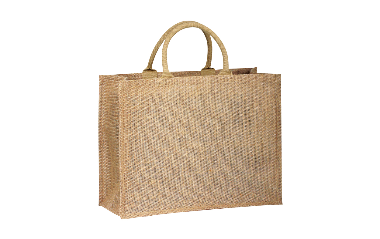 bolsa shopper de arpillera
