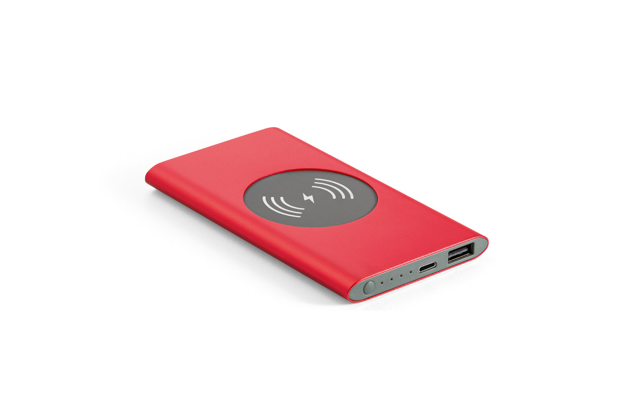 power bank & cargador inalámbrico