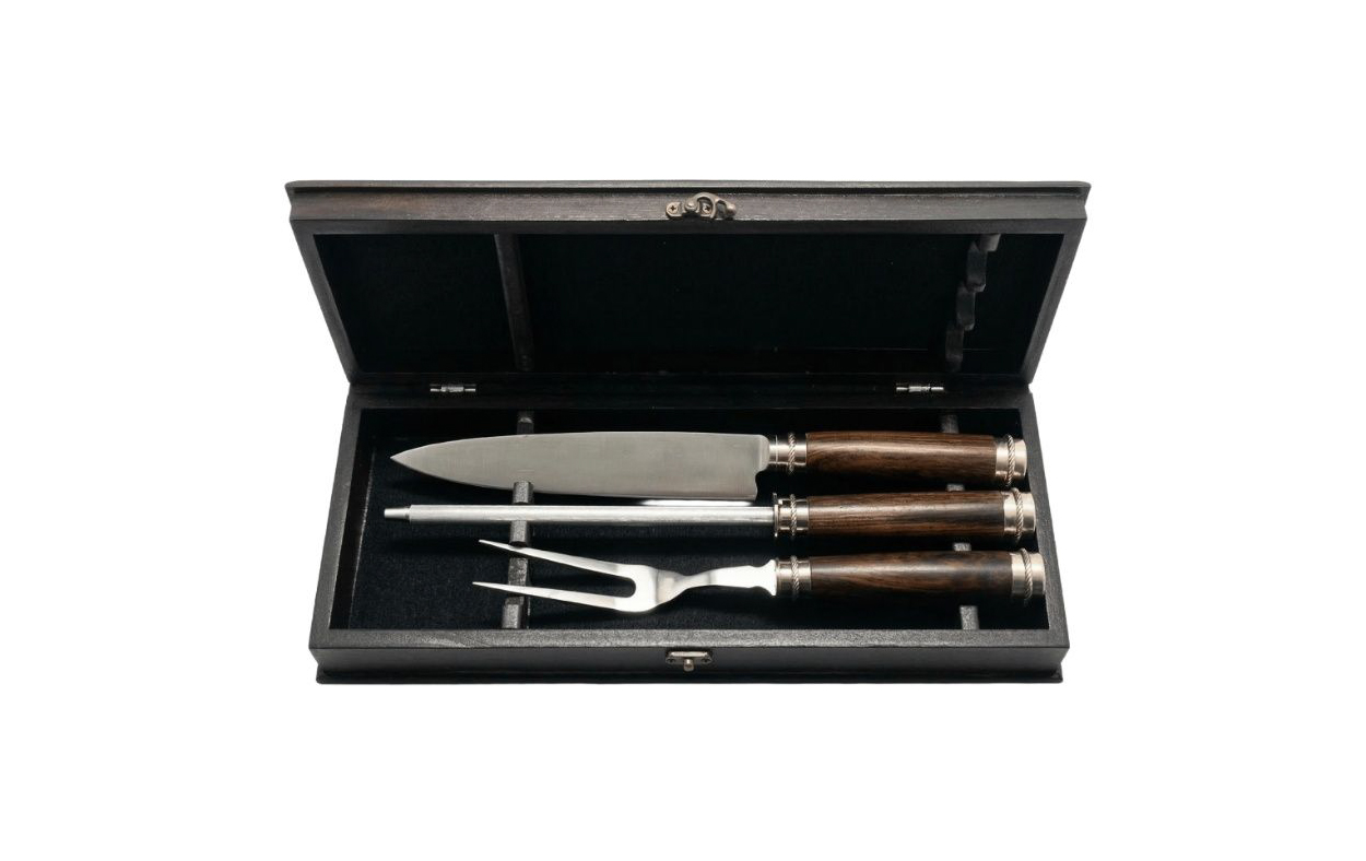 set asador premium con caja