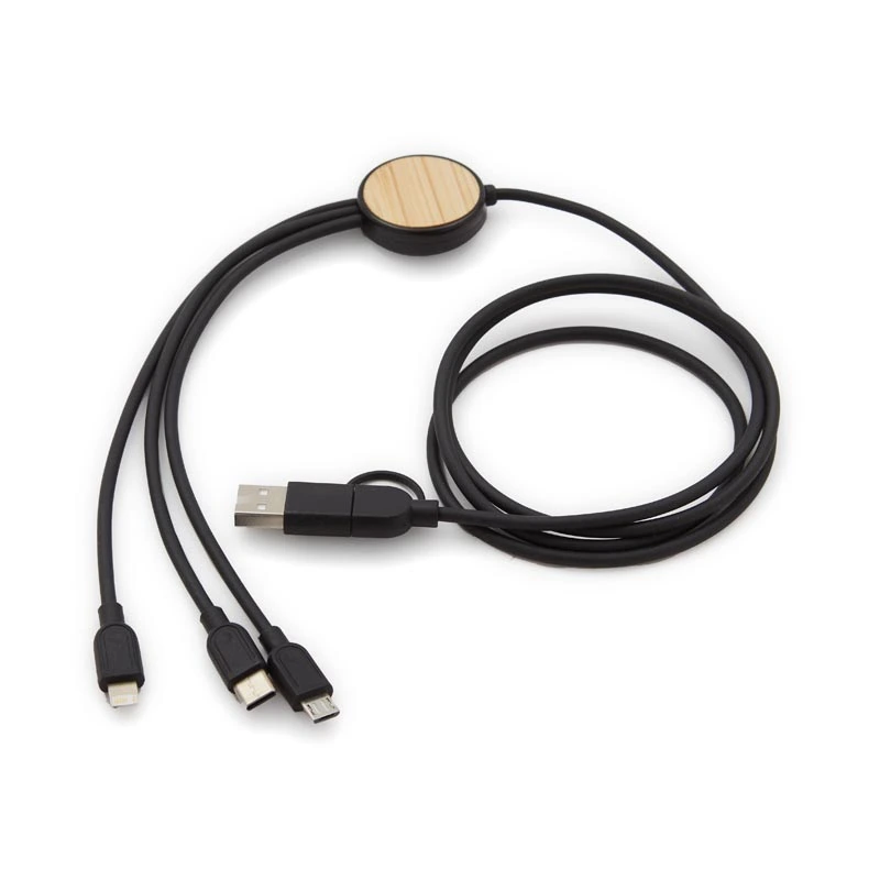 cable 3 en 1 bamboo