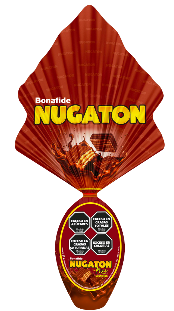 HUEVO BONAFIDE, NUGATON LECHE X 177 GRS