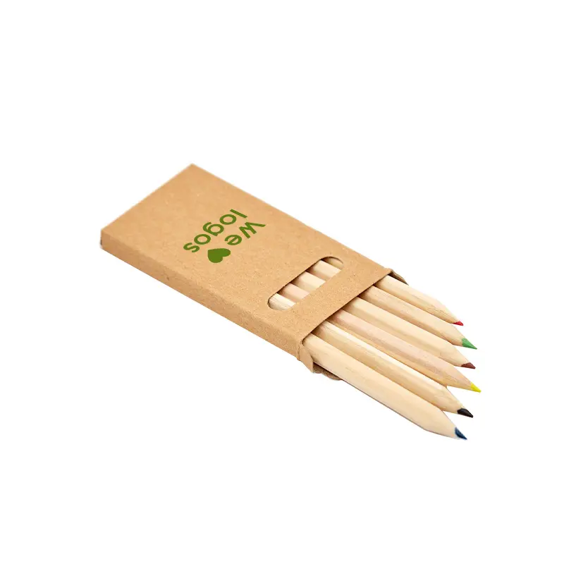 set de mini lapices 6 pcs