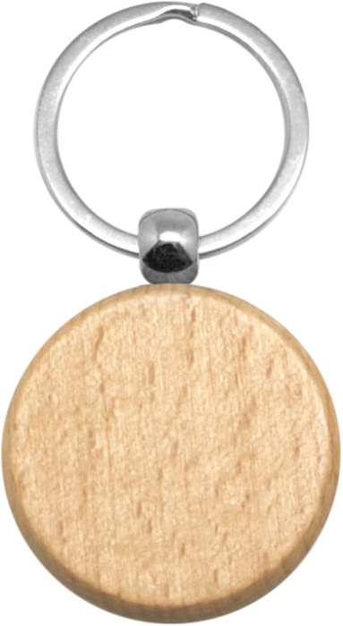 llavero de madera "rubí"